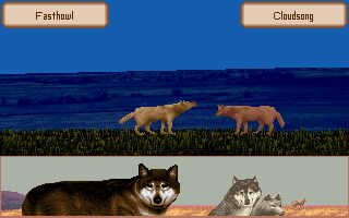 Wolf: The Simulation DOS screenshot