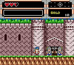 Wonder Boy in Monster World Genesis screenshot