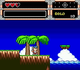 Wonder Boy in Monster World Genesis screenshot
