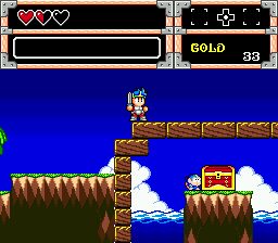 Wonder Boy in Monster World Genesis screenshot
