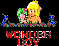 Wonder Boy SEGA Master System screenshot