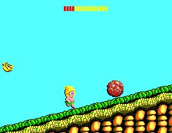 Wonder Boy SEGA Master System screenshot