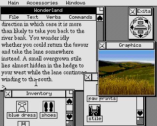 Wonderland Amiga screenshot