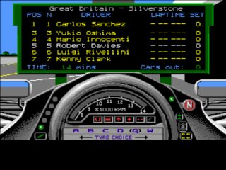 Formula 1 Grand Prix Amiga screenshot