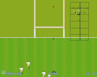 World Class Rugby Amiga screenshot