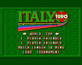 Italy 1990 - Amiga