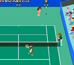World Court Tennis - PC Engine