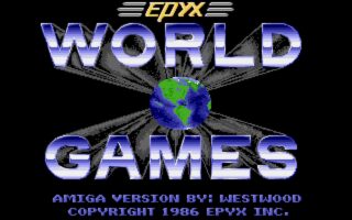 World Games Amiga screenshot