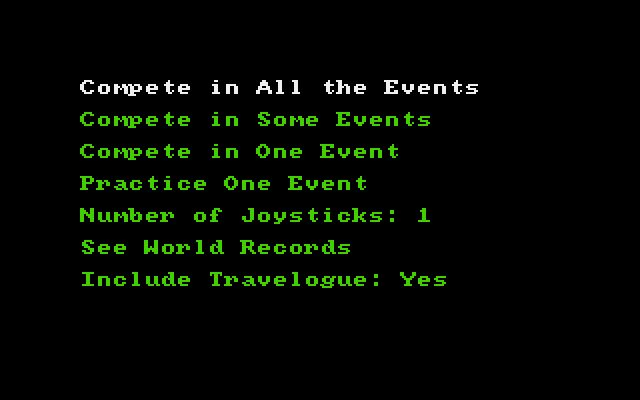 World Games - Amiga