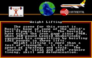 World Games Amiga screenshot