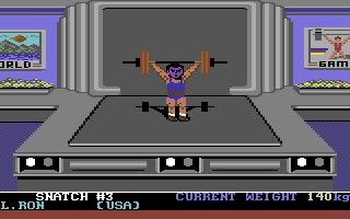World Games Commodore 64 screenshot