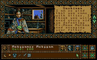 Worlds of Legend: Son of the Empire Amiga screenshot