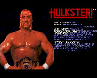 WWF Wrestlemania Amiga screenshot
