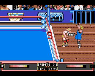 WWF Wrestlemania Amiga screenshot