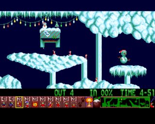 Xmas Lemmings 1991