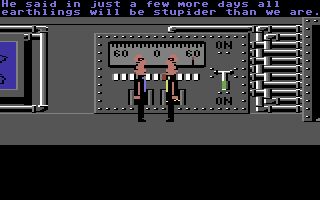 Zak McKracken and the Alien Mindbenders Commodore 64 screenshot