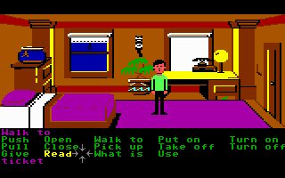 Zak McKracken and the Alien Mindbenders Commodore 64 screenshot