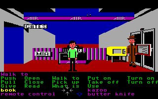 Zak McKracken and the Alien Mindbenders Commodore 64 screenshot
