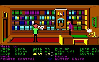 Zak McKracken and the Alien Mindbenders Commodore 64 screenshot