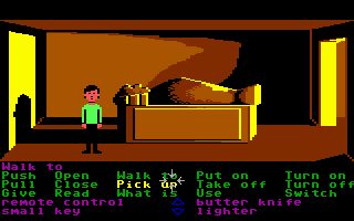 Zak McKracken and the Alien Mindbenders Commodore 64 screenshot