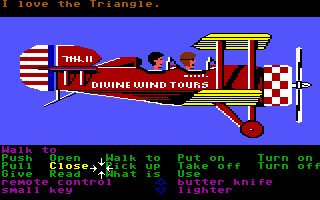 Zak McKracken and the Alien Mindbenders Commodore 64 screenshot