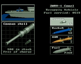 Zeewolf Amiga screenshot