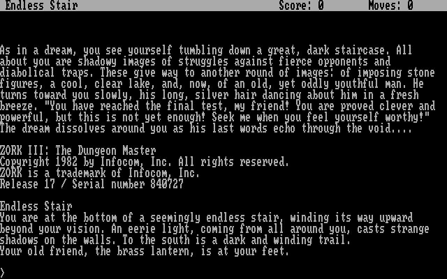Zork III: The Dungeon Master - DOS