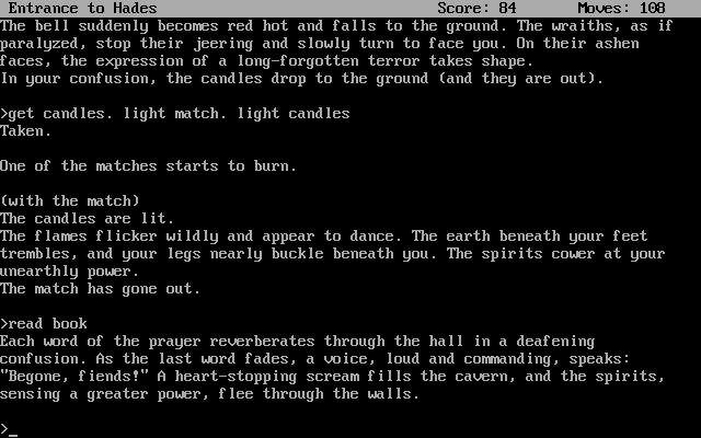 Zork: The Great Underground Empire - DOS