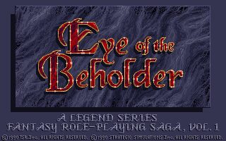 Eye of the Beholder series